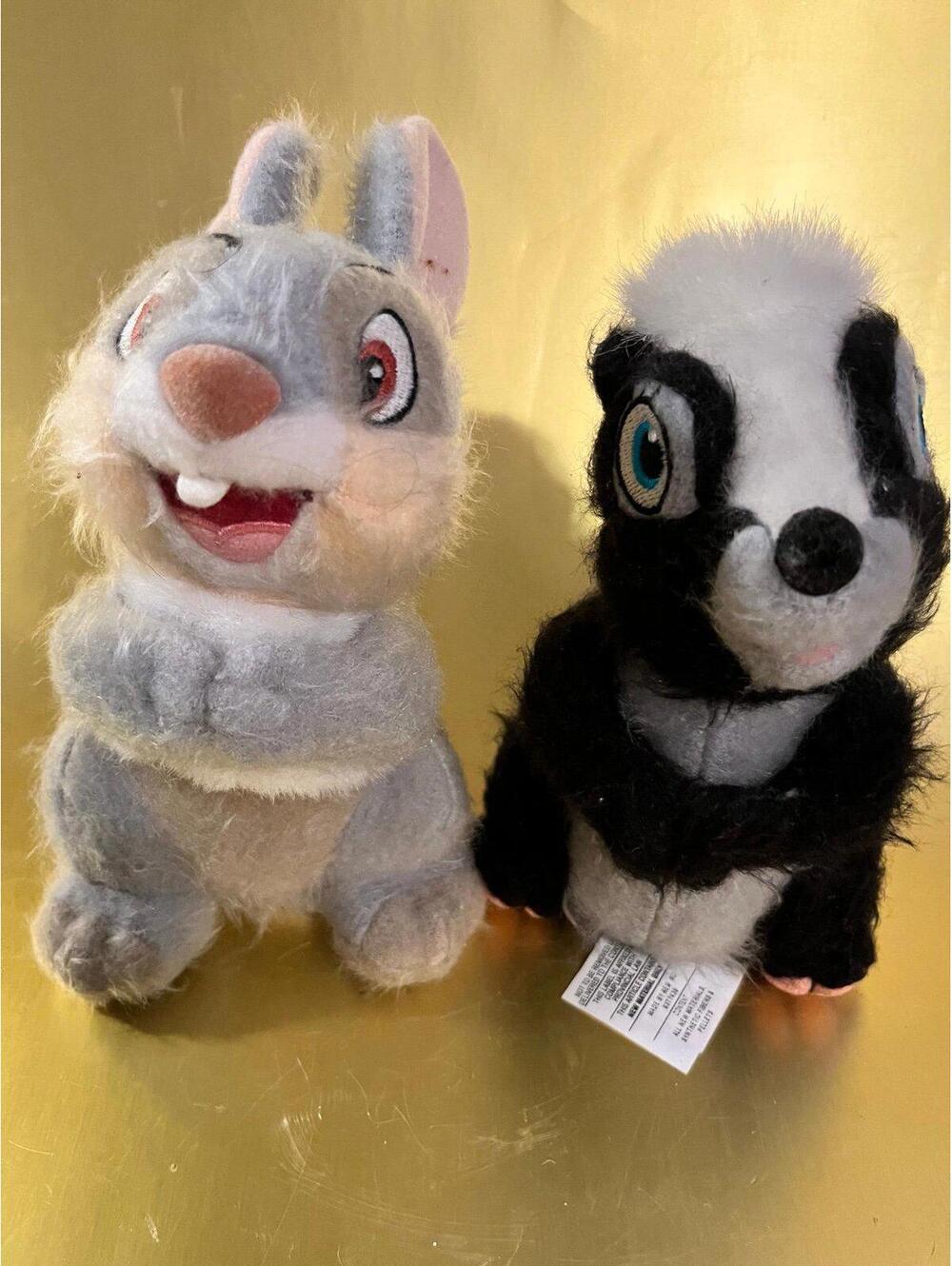 Thumper & Flower - Bambi Plush - Disney Store Plush